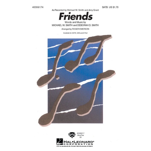 Friends SAB (Octavo)