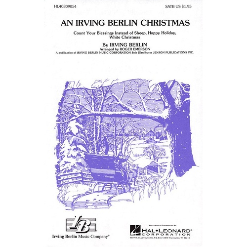 Irving Berlin Christmas SATB (Octavo)
