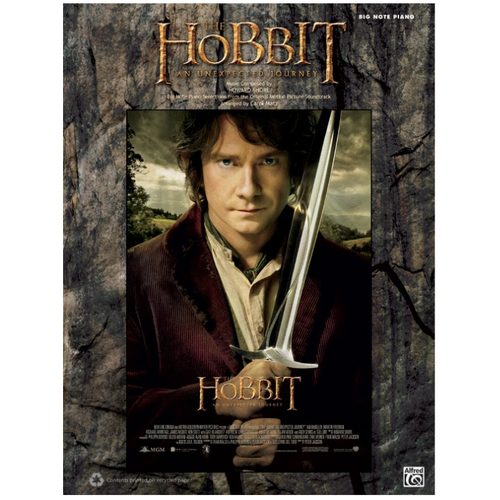 The Hobbit An Unexpected Journey Piano Sheet Music Folio