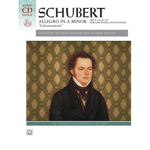 Allegro in A Minor Op. 144 Lebensstürme Piano Sheet Music with CD
