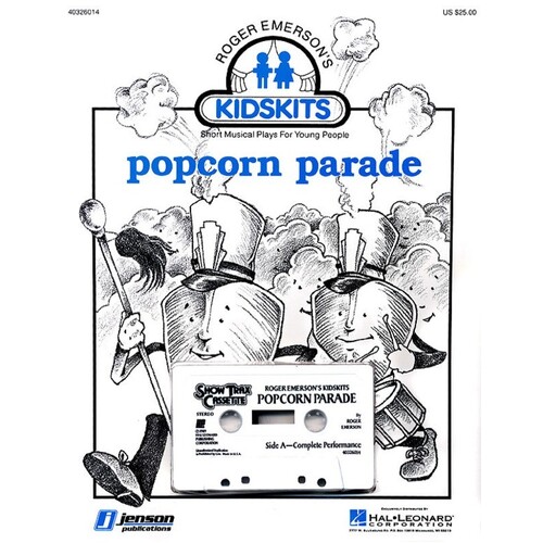 Popcorn Parade Kidskit Book/Cass