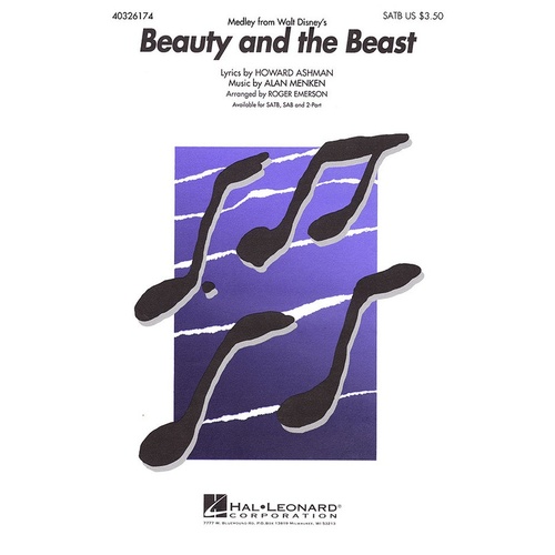 Beauty And The Beast Medley SATB Arr Emerson (Octavo)
