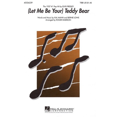 Teddy Bear Let Me Be Your Tbb (Octavo)