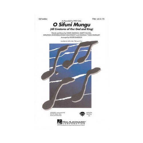 O Sifuni Mungu SAB Choral Arrangement by Roger Emerson