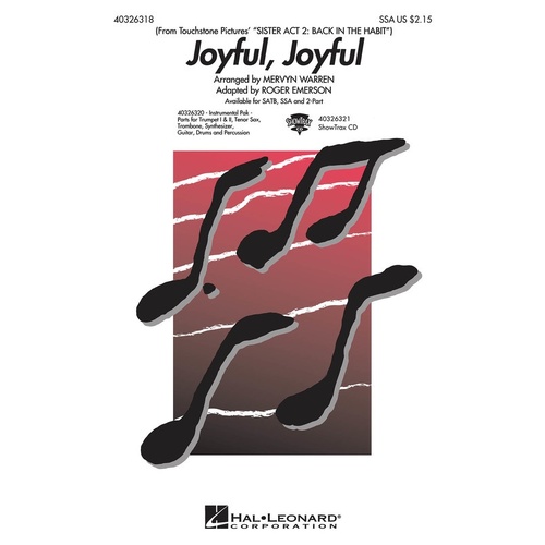 Joyful Joyful SSA (Octavo)