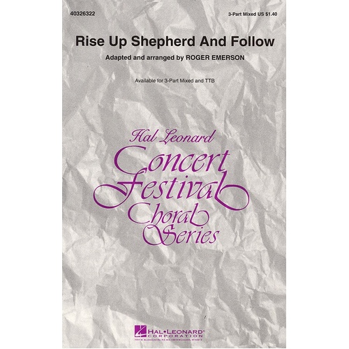 Rise Up Shepherd And Follow TTB (Octavo)