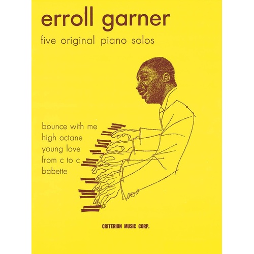 Erroll Garner - Five Original Piano Solos (Softcover Book)