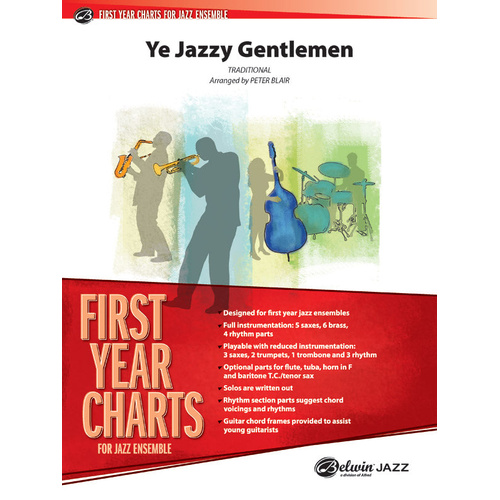 Ye Jazzy Gentlemen Jazz Ensemble Sheet Music