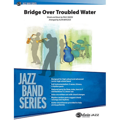 Bridge Over Troubled Water Jazz Ensemble Sheet Music Gr 3.5