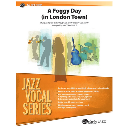 A Foggy Day Jazz Ensemble Sheet Music Gr 3