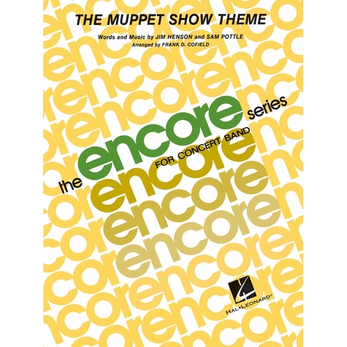 Muppet Show Theme Concert Band 3 (Music Score/Parts)