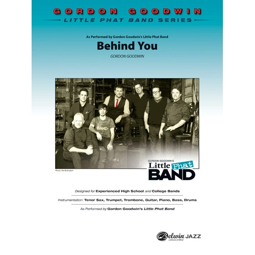 Behind You Jazz Ensemble Sheet Music Gr 4
