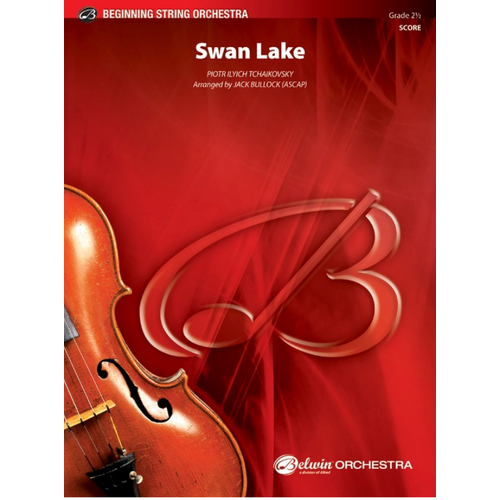 Swan Lake So Gr2.5 Tchaikovsky Piotr Ilyich String Orchestra Sheet Music