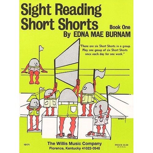 Sight Reading Short Shorts Book 1 (Softcover Book)