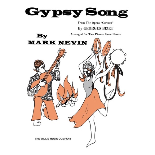 Gypsy Song From Carmen Piano Duet (Sheet Music)