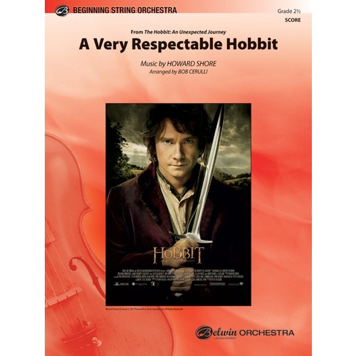 Very Respectable Hobbit FO Gr 2.5 Conductor Score for Full Orchestra