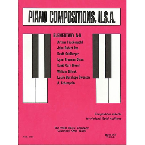 Piano Composition USA Elem A/B (Softcover Book)