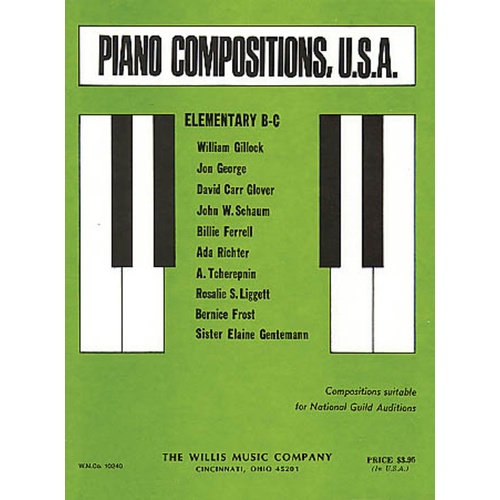 Piano Composition USA Elem B/C (Softcover Book)
