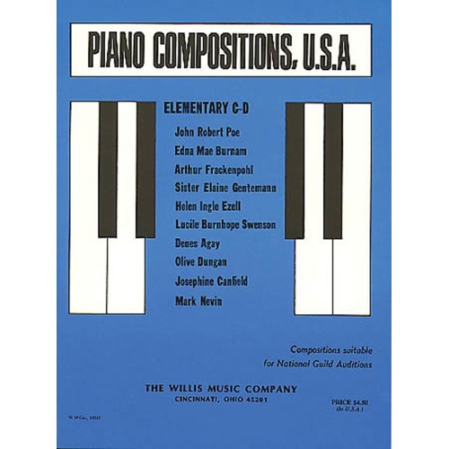 Piano Composition USA Elem C/D (Softcover Book)