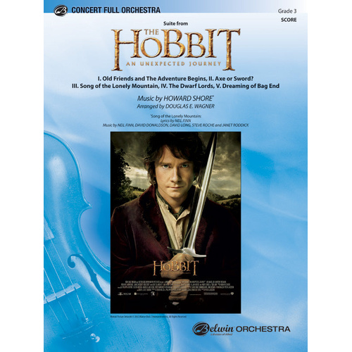 The Hobbit An Unexpected Journey Full Orchestra Sheet Music