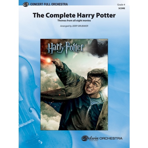 Complete Harry Potter Full Orchestra Gr 4 Conductor Score