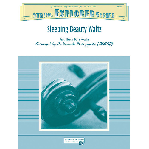 Sleeping Beauty Waltz Grade 2 String Orchestra Sheet Music Tchaikovsky/Dabczynski