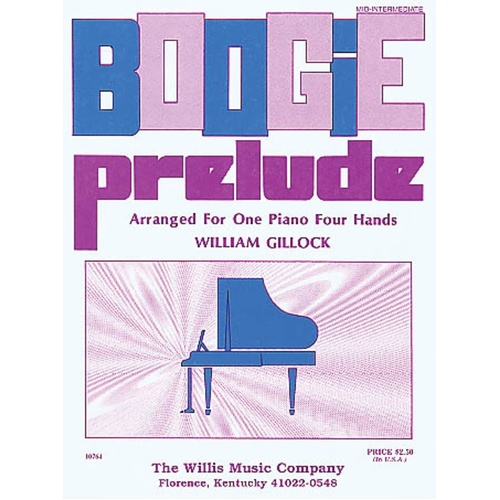 Boogie Prelude Piano Duet (Sheet Music)