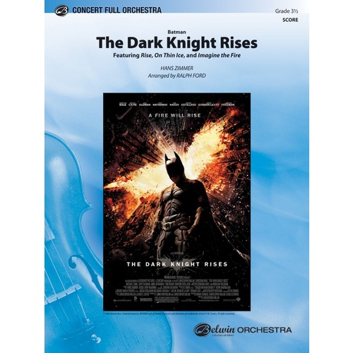 Batman: The Dark Knight Rises Full Orchestra Gr 3.5