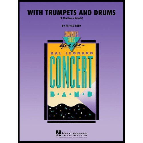 With Trumpets And Drums Concert Band Gr 3-4 Composer Serie (Music Score/Parts)