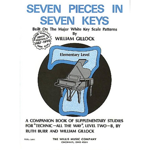 Seven Pieces In Seven Keys (Softcover Book)