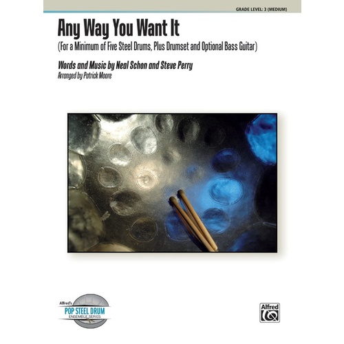 Any Way You Want It Steel Drum Ens