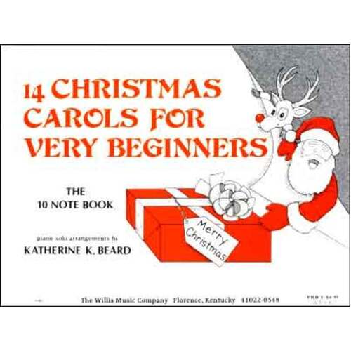 14 Christmas Carols For The Very Young Beginner (Softcover Book)