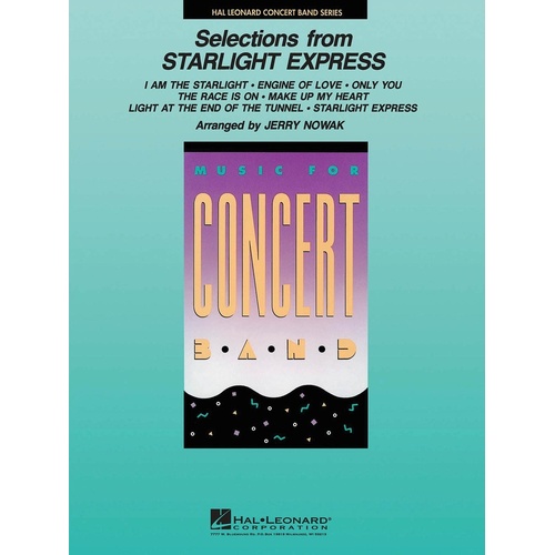 Starlight Express Selections Concert Band 4 Arr Nowak (Music Score/Parts)