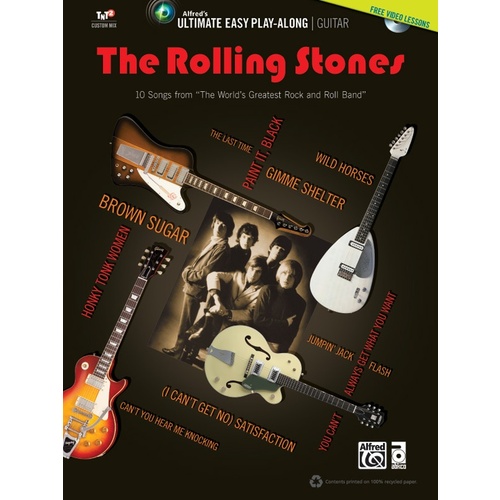 Ultimate Easy Guitar Rolling Stones Tab/DVD