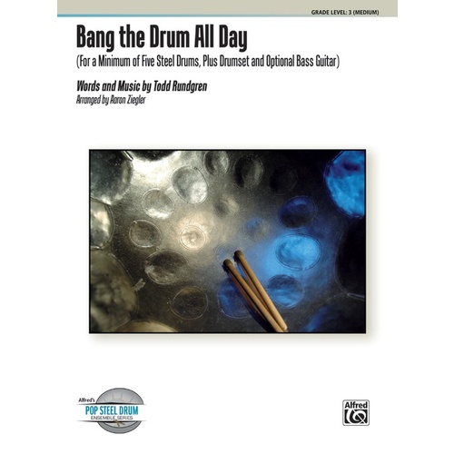 Bang The Drum All Day Steel Drum Ens