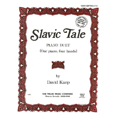 Slavic Tale Piano Duet (Sheet Music)