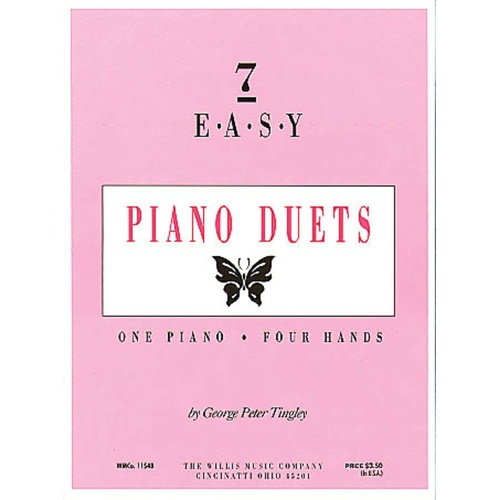 Seven Easy Piano Duets (Softcover Book)