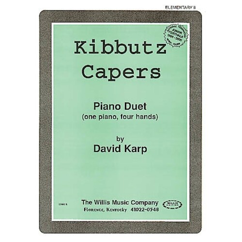 Kibbutz Capers Piano Duet (Sheet Music)