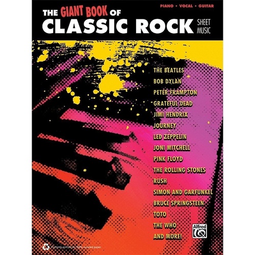 The Giant Book Of Classic Rock Sheet Music PVG