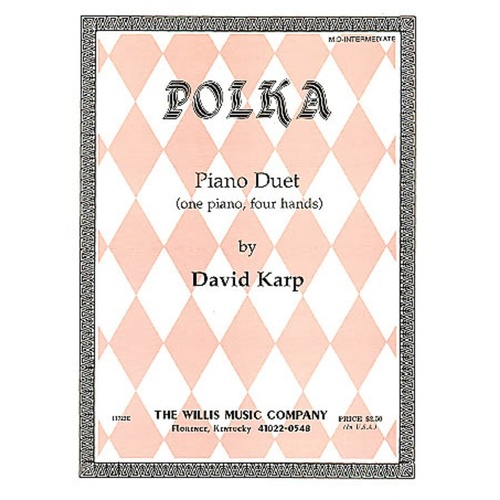Polka Op 39 No 14 Piano Duet (Sheet Music)