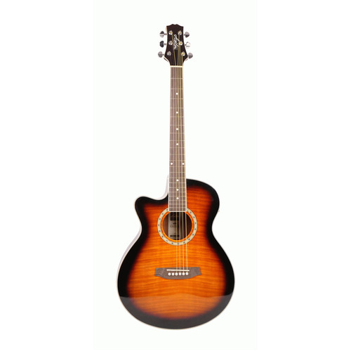 Ashton SL29CEQL Tsb L/H Acou/El Guitar