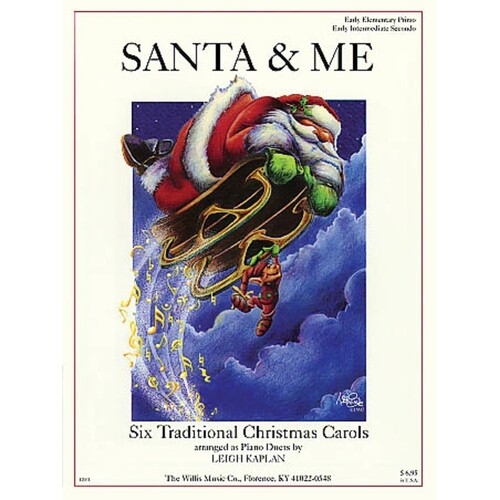 Santa And Me Piano Duet (Softcover Book)