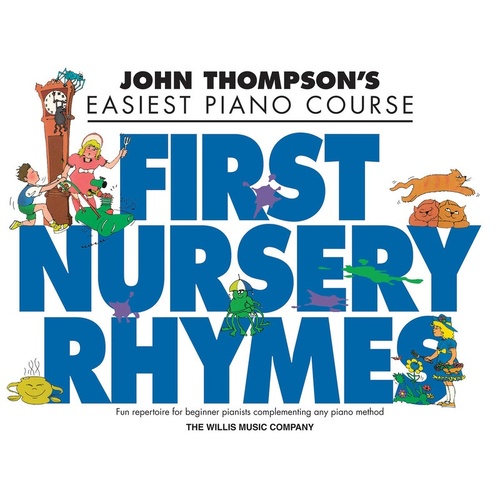 Easiest Piano Course First Nursery Rhymes (Softcover Book)