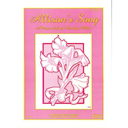 Allisons Song (Sheet Music)