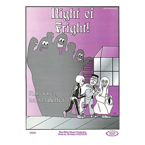 Hartsell - Night Of Fright Piano Solo (Sheet Music)