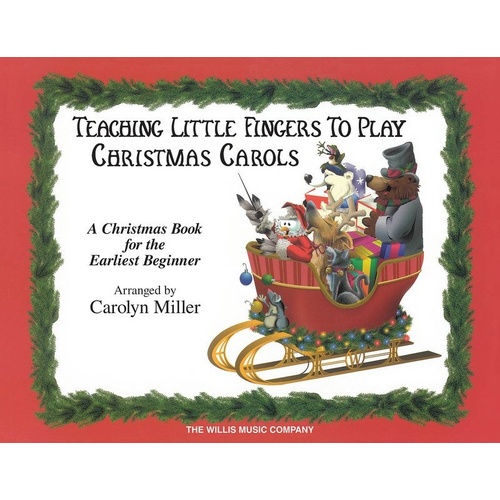 Teaching Little Fingers Christmas Carols for Piano - 12 Solos with Accompaniments