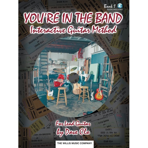 You're In The Band Interactive Guitar Method Book/CD (Softcover Book/CD)