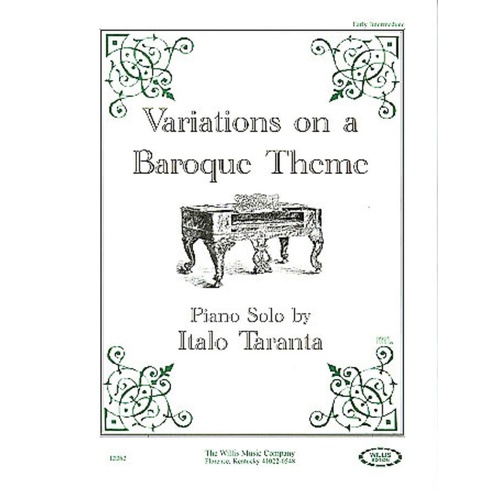 Variations On A Baroque Theme (Sheet Music)