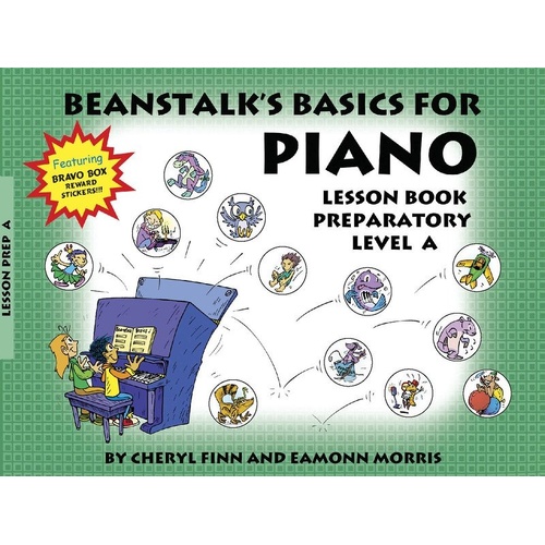 Beanstalk's Basics Lesson Prep Level A for Piano