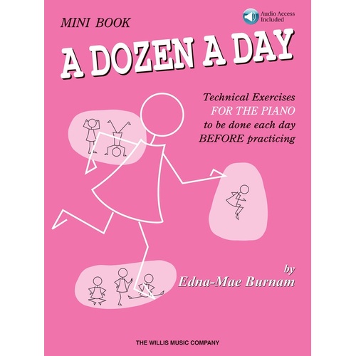 A Dozen A Day Mini Book/Online Audio (Softcover Book/Online Audio)